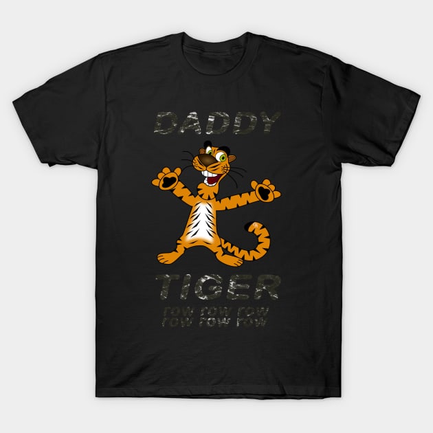 The Tiger In You For The Best Dad Ever T-Shirt by gdimido